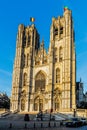 The St. Michael and Gudula Cathedral in Brussels